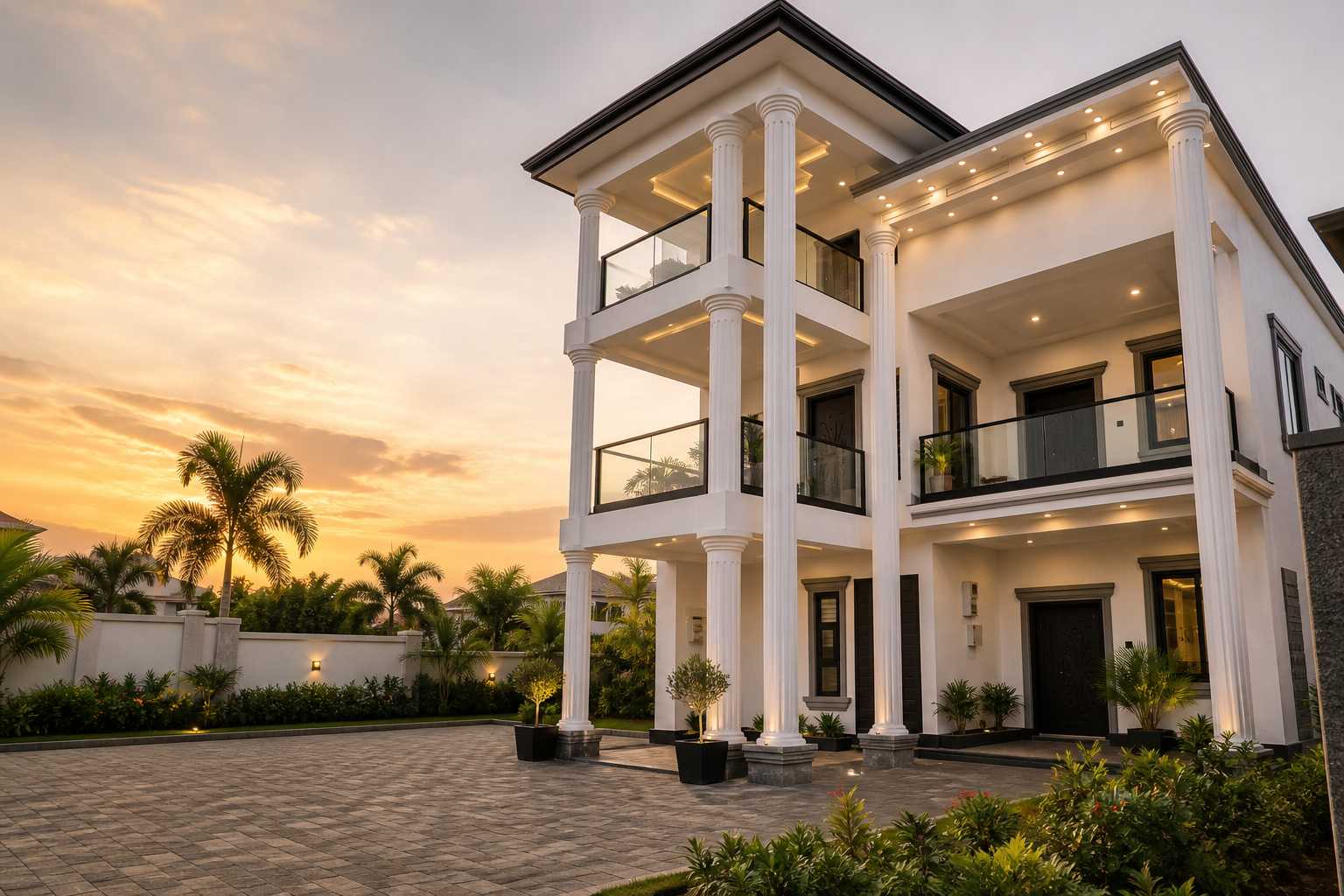 Modern family home